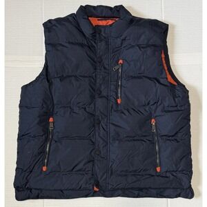 ORVIS Essex - Men's Navy Blue Down Puffer Vest‎ - Size X-Large - XL